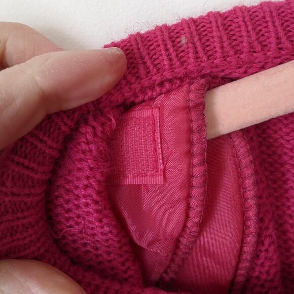 Vintage 80s 90s Pink Gold Sequins Sequined Floral Crewneck Funky Sweater 1980s L - Picture 11 of 11